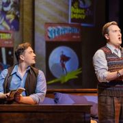 Andrzej Filończyk (Joe Kavalier) and Miles Mykkanen (Sam Clay) &copy; Evan Zimmerman | Met Opera