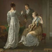 The Music Lesson by Louis Moritz (1808), Rijksmuseum, Netherlands &copy; Public domain / Unsplash