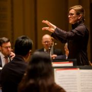 Daniela Candillari conducts the Chicago Symphony Orchestra &copy; Todd Rosenberg Photography