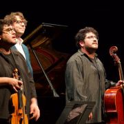 Lucas Debargue et les Castro-Balbi à Pianoscope &copy; Gérard Morales
