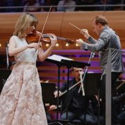 Lisa Batiashvili, Yannick Nézet-Séguin and the Orchestre Métropolitain &copy; François Goupil