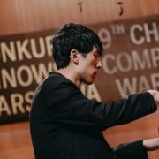 Eric Lu competes in the final of the Chopin Piano Competition © Wojciech Grzędziński / NIFC