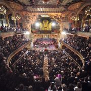 Orfeó Català choir onstage at Palau de la Música Catalana © Antoni Bofill | Palau de la Música Catalana