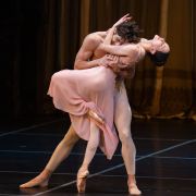 Jan Spunda as Romeo and Anna Ol as Juliet in Rudi van Dantzig's Romeo and Juliet &copy; Dutch National Ballet, Altin Kaftira