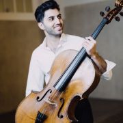 Kian Soltani with his 1694 Stradivari cello &copy; Marco Borggreve