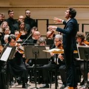 Raphaël Pichon conducts the Orchestra of St Luke's &copy; Fadi Kheir