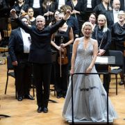 Carlos Miguel Prieto, Sarah Traubel and the Belgrade Philharmonic Orchestra &copy; Marko Djokovic | Belgrade Philharmonic Orchestra