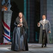 Sonya Yoncheva (Maddalena) and Piotr Beczała (Andrea Chénier) &copy; Karen Almond | Met Opera