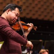 Ning Feng in rehearsal with the Bournemouth Symphony Orchestra &copy; Bournemouth Symphony Orchestra