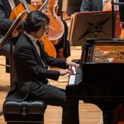 Yunchan Lim and the Orchestra dell'Accademia Nazionale di Santa Cecilia &copy; Won Hee Lee, courtesy of Vincero