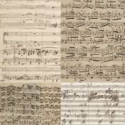 Composers’ hands (l-r): Felix Mendelssohn, R Schumann, Clara Schumann, Buxtehude, JS Bach, Beethoven &copy; Bibl. Jagiellońska | Lib. of Congress | Staatsbibl. Berlin | Universitetsbibl. Uppsala | IMSLP