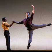Osiel Gouneo and Alban Lendorf in Real Truth by Tiler Peck &copy; Steven Pisano