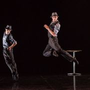 Jonathan Goddard and Dominic Rocca in Christopher Bruce's Troubadour &copy; Pierre Tappon