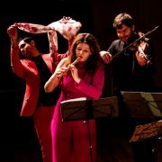 Bruno de Sá und Dorothee Oberlinger mit dem Ensemble 1700 &copy; Julia Wesely