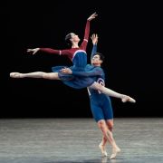 Mira Nadon and Chun Wai Chan in Justin Peck's The Wind-Up &copy; Erin Baiano