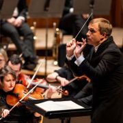 Vasily Petrenko conducts the Royal Philharmonic Orchestra © Sarah Louise Bennett