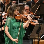 Lisa Batiashvili, Sakari Oramo and the BBC SO &copy; BBC | Mark Allan