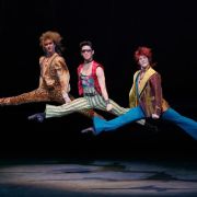David Gabriel, KJ Takahashi and Daniel Ulbricht in Alexei Ratmansky's The Naked King &copy; Erin Baiano