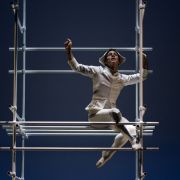 Marcelino Sambé as Pierrot in Glen Tetley's Pierrot Lunaire &copy; Camilla Nervi