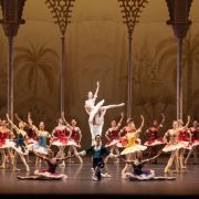 Maia Makhateli, Young Gyu Choi and ensemble in Rachel Beaujean's Paquita &copy; Altin Kaftira