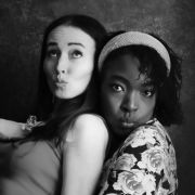 Fleur Barron (à gauche) et Axelle Fanyo (à droite) &copy; Eduardus Lee