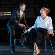 Lachlan Higgins (Josef K) and Rachelle Durkin (Fräulein Bürstner/Leni) &copy; Chris Canato