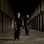 Ida Meidell (Baroque violin) with Johan Hedin (nyckelharpa) &copy; Fredrik Gille