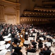 Andris Nelsons conducts the Vienna Philharmonic in Carnegie Hall &copy; Chris Lee