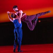 David Adrian Freeland Jr and Morgan Lugo in Benjamin Millepied’s Romeo & Juliet Suite &copy; Stephanie Berger