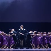 Roseanna Leney as Mary with Scottish Ballet in Sophie Laplane’s Mary, Queen of Scots &copy; Andy Ross