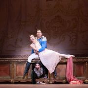Yuka Iseda, Ashton Roxander and Russell Ducker in Ronald Hynd's The Merry Widow &copy; Alexander Iziliaev