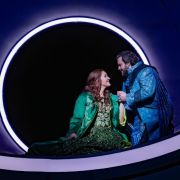 Lise Davidsen (Isolde) and Michael Spyres (Tristan) &copy; Karen Almond | Met Opera