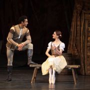 Patricio Revé as Albrecht and Marianela Núñez as Giselle in Peter Wright's Giselle &copy; 2026 RBO, Andrej Uspenski