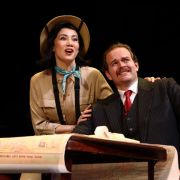 Sharleen Joynt (Kitty) and Gabriel Preisser (Scattergood) &copy; Winslow Townson