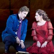 Andrei Bondarenko (Onegin) and Lauren Fagan (Tatyana) &copy; Keith Saunders