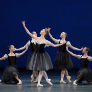 Devon Teuscher in George Balanchine's Mozartiana © The George Balanchine Trust. Nir Arieli