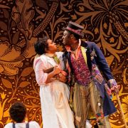 Viviana Goodwin (Treemonisha) and Jonathan Pierce Rhodes (Zodzetrick) &copy; Elman Studio