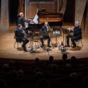Les solistes de l'EIC dans l'Amphithéâtre de la Cité de la Musique &copy; Anne-Élise Grosbois
