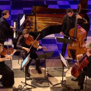 Alessio Bax, Natalia Lomeiko, Lawrence Power, Nabil Shehata and Paul Watkins &copy; Sophie Oliver | Sinfonia Smith Square