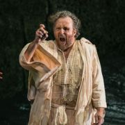 Brenton Ryan (Loge) and Christian Gerhaher (Wotan) &copy; Frol Podlesnyi