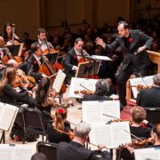 Andris Nelsons conducts the Boston Symphony Orchestra &copy; Chris Lee