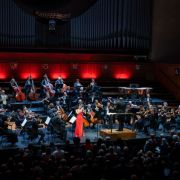 Jenna Smith, Riccardo Minasi and the West Australian Symphony Orchestra &copy; Riccardo Minasi