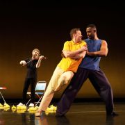 Johnny Gandelsman, John Heginbotham and Jamar Roberts in Johnny Loves Johann &copy; Erin Baiano