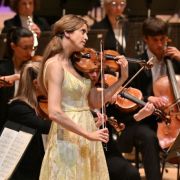Vilde Frang, Sir Antonio Pappano and the London Symphony Orchestra &copy; LSO | Mark Allan