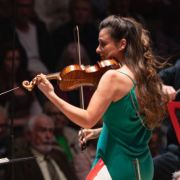 Cristian Măcelaru, Nicola Benedetti and the Philharmonia &copy; Philharmonia Orchestra | David McCaffrey