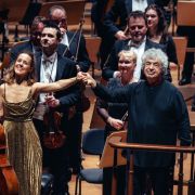 Sol Gabetta and Semyon Bychkov with the Czech Philharmonic &copy; Petr Chodura