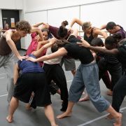 Juilliard rehearsing Wayne McGregor's Augmented &copy; Jessica Wright