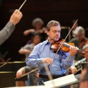 Frank Peter Zimmermann en répétition avec l'Orchestre National de France &copy; Christophe Abramowitz / Radio France