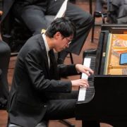 Eric Lu, Kahchun Wong and the Singapore Symphony Orchestra © Nathaniel Lim | Singapore Symphony Orchestra