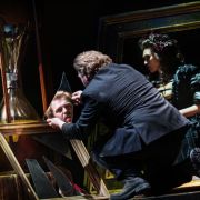 Julian Prégardien (Orfeo), Ruth Häde (Proserpina) and Thomas Berau (Plutone) &copy; Christian Kleiner
